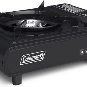Coleman Classic 1-Burner Butane Stove, Portable Camping Stove with Carry Case & Push-Button Starter, Includes Precise Temperature Control & 7,650 BTUs of Power for Camping, Tailgating, & More